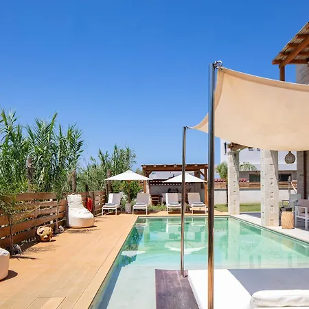 Thetida Villa, A Sublime Beachfront Retreat, By Thinkvilla Villa Sfáka